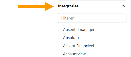 Tips selecteren software voor bedrijven integratie filter